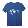 HapKoala Föhr Wyk T-Shirt – Souvenir & Geschenkidee für Föhr-Liebhaber, Urlaub auf Nordseeinsel mit Möwe Design