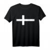 Dänemark Flagge T-Shirt Skandinavisches Kreuz – Modisches dänisches Design für Damen und Herren, perfekte Geschenkidee