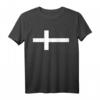Dänemark Flagge T-Shirt Skandinavisches Kreuz – Modisches dänisches Design für Damen und Herren, perfekte Geschenkidee