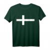 Dänemark Flagge T-Shirt Skandinavisches Kreuz – Modisches dänisches Design für Damen und Herren, perfekte Geschenkidee