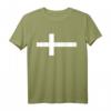 Dänemark Flagge T-Shirt Skandinavisches Kreuz – Modisches dänisches Design für Damen und Herren, perfekte Geschenkidee