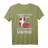 Dänische Flagge T-Shirt | Dänemark Urlaub & Fan Geschenk für Männer, Frauen & Kinder