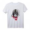 Dänemark Däne T-Shirt mit Flagge – Klassisch geschnitten, doppelt genähter Saum, ideal für Dänemark- und Skandinavien-Fans