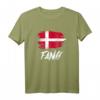 Fanø Insel Fanø Dänemark Flagge T-Shirt – Perfektes Geschenk für Fanø-Urlauber & Dänemark-Fans