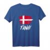 Fanø Insel Fanø Dänemark Flagge T-Shirt – Perfektes Geschenk für Fanø-Urlauber & Dänemark-Fans