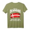 Dänemark Geschenk für Herren, Damen und Kinder mit Flagge - Skandinavisches T-Shirt für Fans, Familien & Souvenir-Liebhaber