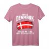 Dänemark Geschenk für Herren, Damen und Kinder mit Flagge - Skandinavisches T-Shirt für Fans, Familien & Souvenir-Liebhaber