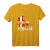 Dänemark T-Shirt Skandinavisch Retro – Patriotisches Geschenk für Dänemark Liebhaber, Fans & Reisende