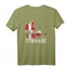 Dänemark T-Shirt Skandinavisch Retro – Patriotisches Geschenk für Dänemark Liebhaber, Fans & Reisende