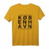 Koebenhavn Design T-Shirt – Modernes nordisches Motiv für Skandinavier, Touristen & Dänemark-Liebhaber