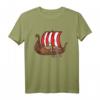 Dänisches Wikingerschiff T-Shirt – Skandinavisches Wikinger-Geschenk für Fans von Dänemark und nordischer Mythologie