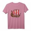 Dänisches Wikingerschiff T-Shirt – Skandinavisches Wikinger-Geschenk für Fans von Dänemark und nordischer Mythologie
