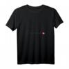 Dänemark Liebe T-Shirt mit Flagge und Herz – Minimalistisches Fan-Shirt für Dänen, Fußballfans & Urlauber