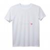 Dänemark Liebe T-Shirt mit Flagge und Herz – Minimalistisches Fan-Shirt für Dänen, Fußballfans & Urlauber