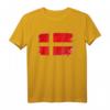 Dänemark Flagge T-Shirt - Stolz auf den Nationalfeiertag, Vintage Dänemark Kleidung für Herren, Damen und Kinder