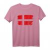 Dänemark Flagge T-Shirt - Stolz auf den Nationalfeiertag, Vintage Dänemark Kleidung für Herren, Damen und Kinder