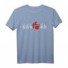 Dänemark & Kopenhagen T-Shirt – Geschenk für Herren, Damen & Kinder, Liebe zu Skandinavien, Hygge Flagge