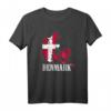 Dänemark Dänisch Skandinavisch Retro T-Shirt - Patriotisches Fan- und Reiseshirt für Dänemark-Liebhaber