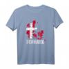 Dänemark Dänisch Skandinavisch Retro T-Shirt - Patriotisches Fan- und Reiseshirt für Dänemark-Liebhaber