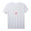 Dänemark Herzschlag T-Shirt für Damen - Dänischer Stolz und Souvenir mit V-Ausschnitt