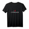 I Love Copenhagen T-Shirt – Dänemark Stadt Land Region Design für Fans, Reise & Geschenkideen