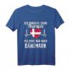Dänische Flagge I Dänemark Urlaub I Dänemark T-Shirt – Perfektes Geschenk für Fans, Reisende & Familien mit dänischen Wurzeln