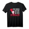 Ich Muss Nur Nach Fano Dänemark Insel Urlaub T-Shirt – Lustiges Reiset-Shirt mit Skandinavischem Motiv für Urlauber