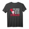 Ich Muss Nur Nach Fano Dänemark Insel Urlaub T-Shirt – Lustiges Reiset-Shirt mit Skandinavischem Motiv für Urlauber