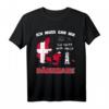 Ich muss gar nix - muss nur nach Dänemark T-Shirt mit Land, Flagge und Leuchtturm Design