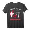 Ich muss gar nix - muss nur nach Dänemark T-Shirt mit Land, Flagge und Leuchtturm Design