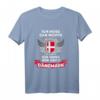 Ich Muss Gar Nichts - Ich Muss Nur Nach Dänemark Reise T-Shirt für Camping, Natur & Skandinavien-Liebhaber