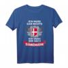 Ich Muss Gar Nichts - Ich Muss Nur Nach Dänemark Reise T-Shirt für Camping, Natur & Skandinavien-Liebhaber