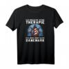 Dänemark Ich brauche keine Therapie Urlaub T-Shirt - Lustiges Sommeroutfit für Dänemark-Reisende & Fans