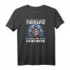 Dänemark Ich brauche keine Therapie Urlaub T-Shirt - Lustiges Sommeroutfit für Dänemark-Reisende & Fans
