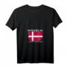 Dänemark T-Shirt mit Flagge – Lustiges Skandinavien Urlaubsshirt für Dänemark-Fans & Reiseliebhaber