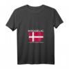 Dänemark T-Shirt mit Flagge – Lustiges Skandinavien Urlaubsshirt für Dänemark-Fans & Reiseliebhaber