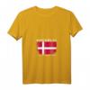 Dänemark T-Shirt mit Flagge – Lustiges Skandinavien Urlaubsshirt für Dänemark-Fans & Reiseliebhaber