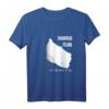 Bornholm Ostsee Insel Koordinaten Karte T-Shirt – Perfektes Urlaubsaccessoire und Geschenk für Dänemark- und Ostsee-Liebhaber