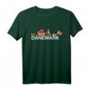 Dänemark Flagge Wikinger Schiff Meerjungfrau Skandinavien T-Shirt – Perfekt als Geschenk oder Souvenir für Dänemark-Urlauber und Skandinavien-Fans