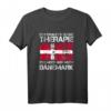 Ich Brauche Keine Therapie Ich Muss Nur Nach Dänemark T-Shirt – Lustiges Geschenk für Dänemark-Reisende und Fans