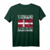 Ich Brauche Keine Therapie Ich Muss Nur Nach Dänemark T-Shirt – Lustiges Geschenk für Dänemark-Reisende und Fans