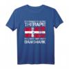 Ich Brauche Keine Therapie Ich Muss Nur Nach Dänemark T-Shirt – Lustiges Geschenk für Dänemark-Reisende und Fans