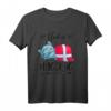 Ich fühle mich so hyggelig Katze mit Decke Winter T-Shirt – Perfekt für Dänemark-Urlaub, Skandinavien-Fans und Wintergemütlichkeit