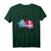 Ich fühle mich so hyggelig Katze mit Decke Winter T-Shirt – Perfekt für Dänemark-Urlaub, Skandinavien-Fans und Wintergemütlichkeit