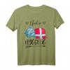 Ich fühle mich so hyggelig Katze mit Decke Winter T-Shirt – Perfekt für Dänemark-Urlaub, Skandinavien-Fans und Wintergemütlichkeit
