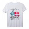Ich fühle mich so hyggelig Katze mit Decke Winter T-Shirt – Perfekt für Dänemark-Urlaub, Skandinavien-Fans und Wintergemütlichkeit