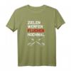 Zielen Werfen Fluchen Nochmal - Lustiges Dart T-Shirt für Dart-Fans, Hobby- und Profi-Spieler, ideales Geschenk zu Weihnachten & Geburtstag