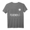 Zielen, Werfen, Fluchen, Nochmal - Lustiges Dart T-Shirt für Dartspieler & Turnierteilnehmer, Geschenkidee für Geburtstag & Weihnachten