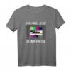 Ich habe Sendepause Ruhe Pause Retro TV Testbild T-Shirt - Perfekt für Karneval, Fasching & Nerds in den 80ern & 90ern