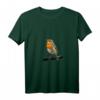 Damen Rotkehlchen Vogel Beobachten Singvögel T-Shirt mit V-Ausschnitt – Perfekt für Natur- und Vogelbegeisterte